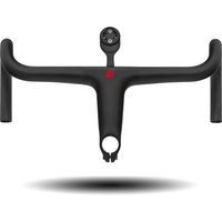 AliExpress kocevlo KOCEVLO Road Bike Carbon Fiber Stem Integrated Bicycle Handlebar ultralight 230g For 28.6mm With Spacers Cycling handle