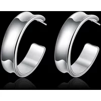 Hot popular Brands 925 Sterling Silver stud Earrings for temperament Women Fashion Beautiful Holiday gifts Wedding party Jewelry
