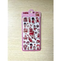 3D cartoon stickers, children's account decorations, cute and cute relief stickers, creative anime stickers