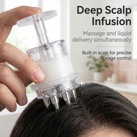 Scalp Applicator Comb Minoxidil Cream Gel Paste Easy Application Hair Root Care Home Salon Personal Hair Dressing Tool