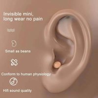 Mini Bluetooth 5.2 Earphones Smart Touch Invisible Sleep Earphones Sports Gaming Earphone Comfortable To Wear HIFI Sound Quality