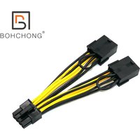 Dual PCIe 2x8P PCI-E 8Pin Female to ATX CPU 8 P-in Male Video Graphics Card Power Cable for NVIDIA TESLA K80 M40 M60 P40 P100 image 4