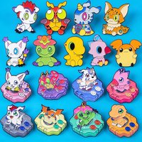 Mixed 17pcs Anime Enamel Pin Adventure Game Cartoon Lapel Bag Pins Cute Badges Brooch for Clothes Backpack Jewelry Gifts Friends