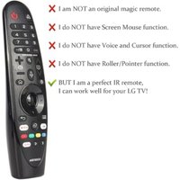 (No voice no mouse function)IR AKB75855501 MR20GA Replaced Remote for 2020 LG Smart TV OLED, Nano Cell and 4K UHD Models