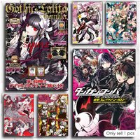 Anime D-Danganronpa Poster Decorative Wall Art Stickers Mural Photo Print for Home Living Room Hallway Decor