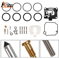 Areyourshop Carburetor Carb Rebuild Kit for Yamaha F50-T50hp 4 Stroke 01-04 62Y-W0093-11-00 62Y-W0093-10-00
