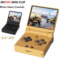 MIYOO Mini Flip Retro Handheld Game Console - 2.8'' IPS Screen, Portable Retro Game Emulator, Gift for Gamers
