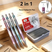 1003 Pcs Mechanical Pencil Set 0.5/0.7/0.9 mm with Lead Refill for Writing Sketching Drawing Painting School Automatic Pencils