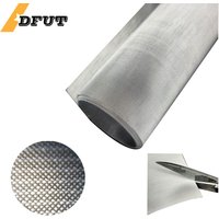50x50cm 10-50/60/80/100/120/150/200/250/300/350/400 Maschenweite Gewebtes Drahtgewebe Hochwertige 304 Edelstahl-Siebfiltermatte