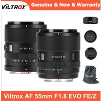 Viltrox 55mm F1.8 EVO AF Full Frame Prime Portrait Lens for Sony E/Nikon Z Mount A7IV A7C II A7RV A7CR ZV-E1 FX30 Z6 III Zf