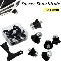 Soccer Boot Cleats Replacements M5 Threading Screw Spikes Nylon Aluminum Alloy Football Rugby Shoes Studs Attachments