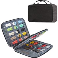Watch Band Organizer - Watch Straps Holder Carrying Case Storage Bag Travel Pouch for Women Men Most Sizes of Watch Bands