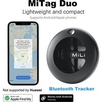 Dual System Air Tracker Tag , Smart Key Finder Works with Android Google Find Hub or iOS Apple Find My APP, Bluetooth Item Locat