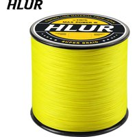 HLUR NEW Fishing Line Super Strong 300M X16 X12 X8 X4 PE Braided Fishing Lines High Strength 16/12/8/4 Strands