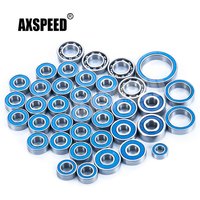 AXSPEED 38Pcs Wheel Hub Sealed Bearing Kit for Axial SCX10 III AXI03007 1/10 RC Crawler Car Truck Accessories Upgrade Parts