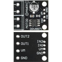 DRV8871 DC 6.5-45V 3.6A H-Bridge Driver Module PWM Speed Control Brushed Motor Driver For Electronic Project Robotics