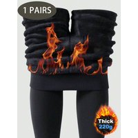1 pcs Winter Thicken Thermal Pantyhose Women Fleece Lined Tights Ladies Thermal Stockings Winter Warm Leggings Thermal Tights