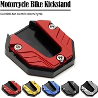AliExpress NONE 1PC Universal Scooter Motorcycle Bike Kickstand Extender Foot Side Stand Extension Pad Support Plate Anti-skid Enlarged Base