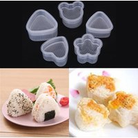 1/2/3pcs DIY Kitchen Accessories Sushi Mould Triangle Mould Sushi Machine Mould Sushi Tool Onigiri Rice Ball Bento Machinenori