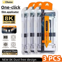 3Pcs Ultra HD Screen Protector For Samsung S26 S25 S24 Ultra S23 S22 S21 Plus FE A51 A52 A55 Easy Installation Tempered Glass