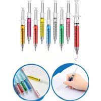 Funny Simulation Tube Shaped Ballpoint & Gel Ink Pens Creative Novelty Stationery Cute Writing Pen Gift for Nurse Doctor Medical