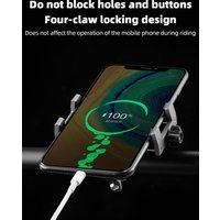 AliExpress NONE Bicycle Phone Holder 360° Rotation Aluminum Alloy MTB Bike Phone GPS Bracket Scooter Motorcycle Handlebar Mount Cell Phone Stand