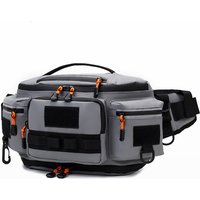 AliExpress scione Men's Fashion Lure Waist Bag Molle Sports Hunting Fanny Pack Outdoor Hiking Running Cycling Rig Pouch Multi-pockets Chest Bag