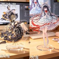 Columbina Sandrone Standing Anime KeyChain yuan Shen Men Key Chain for Women Cartoon Art Figure Acrylic Keyring Pendant Gifts