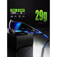 AliExpress AWGSEE Men's Sports Sunglasses UV400 Protection for Cycling Running Fitness Outdoor, Unibody HD Lens