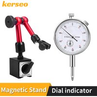 0-10mm Dial Indicator Magnetic Stand Base Magnetic Holder for Dial Bore Gauge Measure Tools Hour Type Indicator Comparator Watch