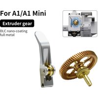 Upgrade A1 Extruder Gear All Metal RNC Nano-Coated Hardened Steel Gear Lightweight High Strength For Bamboo Lab A1 A1mini series