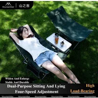 MOUNTAINHIKER Portable Adjustable Camping Chair Lounge Office Home Use Recliner Outdoor Foldable Beach Fishing Tourist Chairs