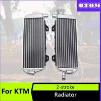 OTOM 2019-2023 Aluminum Moto Radiator For KTM 125/150/250/300 SX/XC/XC-W/EXC HUSQVARNA TC/TE/TX GASGAS MC/EC Accessories