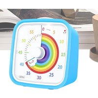 Visual Timer with Night Light 60-Minute Countdown Timer Pomodoro Stopwatch Clock for Kids Adults School Home Office