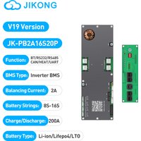 JIKONG JK-PB2A16S20P V19 Smart BMS 8S-16S 200A Li-ion/ Lifepo4/ LTO Battery Household Energy Inverter BMS Active Balancer 2A image 3