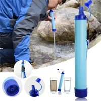 1set Emergency Survival Water Filter Straw, Portable Disaster Relief & Safety Purifier for Hiking, Emergency Preparedness Kits