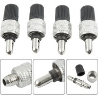 AliExpress NONE 4/12/20Pcs Dunlop Valve Covers - Dustproof Bike Wheel Valve Caps Germany Valve Replacement for Bicycle Tires Cycling Accessories