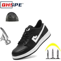Labor protection shoes with anti smashing and anti piercing 6KV lightweight, anti slip, comfortable, durable and safe protection