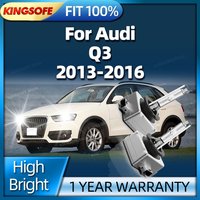 2Pcs D3S Xenon Light Bulbs 6000K HID Car Headlight 35W Upgrade Lamp For Audi Q3 2013 2014 2015 2016 Plug and Play