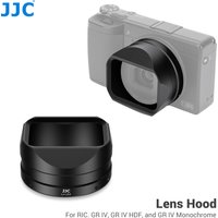 JJC Lens Shade For Ricoh GR IV HDF GR IV Monochrome GRIV GR4 Lens Hood Compatible with JJC F-WMCUVG3 filter JJC LC-GR4
