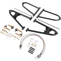 For Yamaha YFZ450 LE SE 2004-2005 Adjustable Front a Arms W/ Brake Lines Clamps