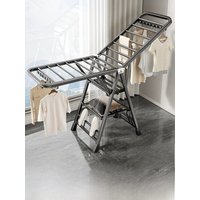 Multi-Functional Floor-standing Clothes Drying Rack Bed Room Balcony Home Use Removable Indoor And Outdoor Quilt Drying Tool