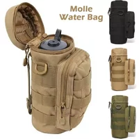 AliExpress ORtactic Molle Tactical Water Bottle Bag Pouch Holder Outdoor Travel Camping Hiking Cycling Fishing Hunting Water Bottle Kettle Carrier