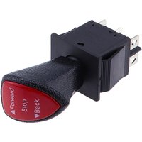 Remote sensing car handle black boat shaped three speed six pin 31 * 25 boat type switch KCD4-604-6P
