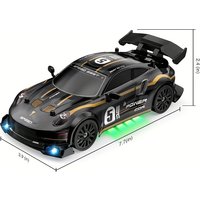 Remote-controlled car, high and low speed switching, colorful light effect, change direction, a gift for children