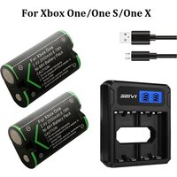 2550mAh rechargeable battery for Xbox One Xbox One X Xbox One S Xbox One Elite Wireless controller battery for Xbox gamepads