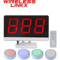 Quiz Answer Game Buzzer System 4 Color States 3 Answer Modes for Classroom Competition Family Games Answer Buzzer