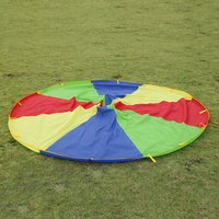 1PC Rainbow Design Umbrella Colorful Sports & Entertainment Product Outdoor Team Sport Play Set Rainbow Pattern
