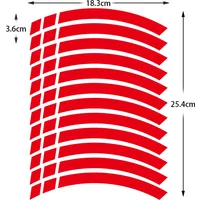 AliExpress Motorcycle Bike Wheel Hub Rim Stripe Tape Sticker Moto Accessories Vinyl Reflective Decals for Yamaha N-max Nmax 125 155 160