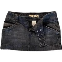 Deeptown Y2k Vintage Black Denim Skirt Women Gothic Sexy Spicy Girl Mini Skirts Harajuku Grunge Slim Up Short Skirts Streetwear